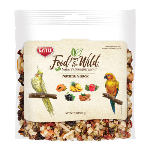 Kaytee Food From the Wild Natural Snack Small Pet Bird 1 Each/3 Oz by Kaytee