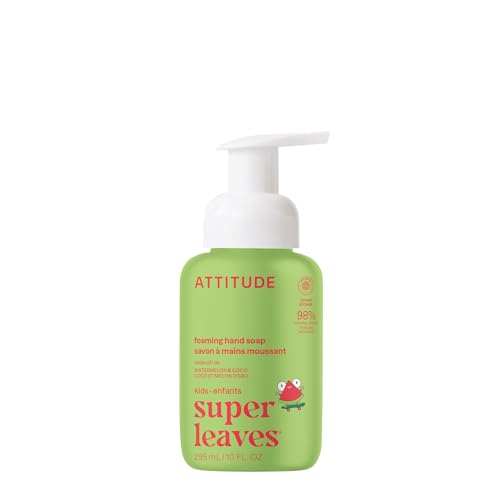 Image 1 of Default Title for the product ATTITUDE Foaming Hand Soap for Kids, Watermelon & Coco, 10 oz