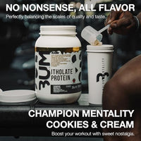 Thumbnail for Image 3 of RAW Whey Isolate Protein Powder, Cookies & Cream - 25 Servings