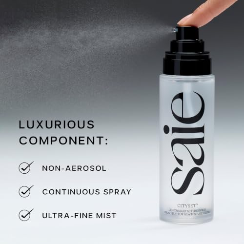 Image 6 of Saie CitySet Lightweight Makeup Setting Spray, Vegan (3.21 oz)
