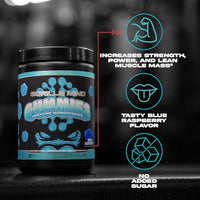 Thumbnail for Image 3 of Gorilla Mind Creatine Gummies | 5g Creapure, Blue Raspberry (120 Count)
