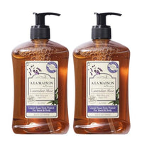 Thumbnail for Image 1 of Default Title for the product A LA MAISON Lavender Aloe French Liquid Hand Soap 16.9 oz 2 Pack
