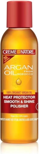 Image 1 of 4 Fl Oz (Pack of 1) for the product Creme of Nature Argan Oil From Morocco Heat Protector Smooth, 4 fl oz