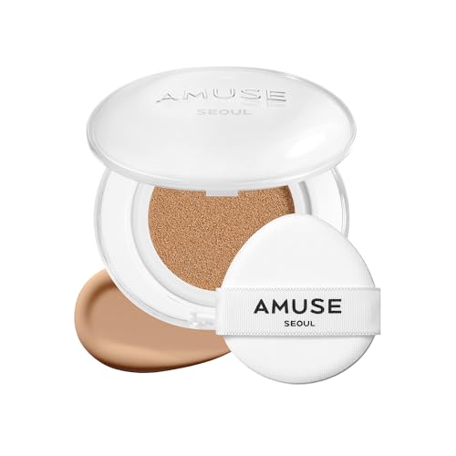 Image 7 of 04 LATTE for the product Amuse SEOUL Ceramic Skin Perfector Cushion Foundation