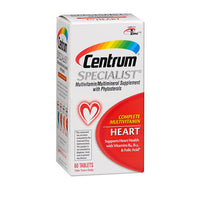 Thumbnail for Centrum Specialist Multivitamin/Multivitamin Tablets For Heart 60 tabs