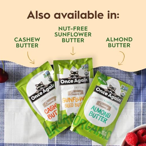 Image 6 of Once Again Organic Peanut Butter Packets Single Serve - 1.15oz, 10 Pack