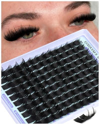 Thumbnail for Image 10 of F-volume Spikes cluster for the product Goddvenus Manga Lash Clusters Eyelash Extensions