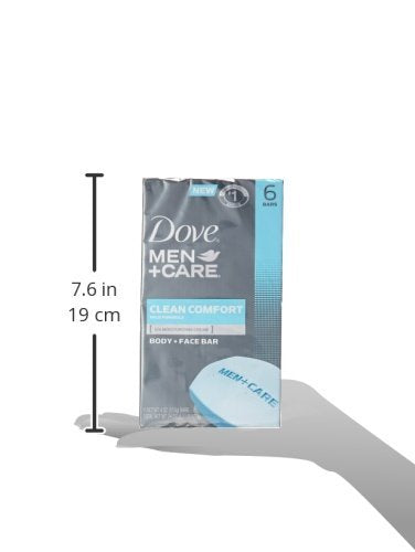 Image 5 of DOVE MEN + CARE Body Soap and Face Bar 3.75 oz 6 Bars