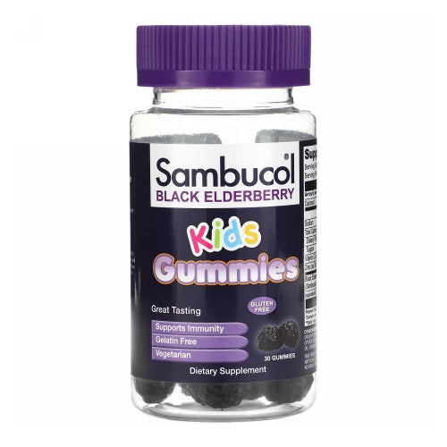 Sambucol Black Elderberry Kids Gummies 0 30 Gummies