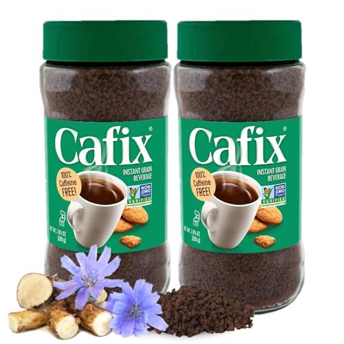 Image 1 of 7.05 Ounce (Pack of 2) for the product Cafix All Natural Instant Chicory Coffee Alternative