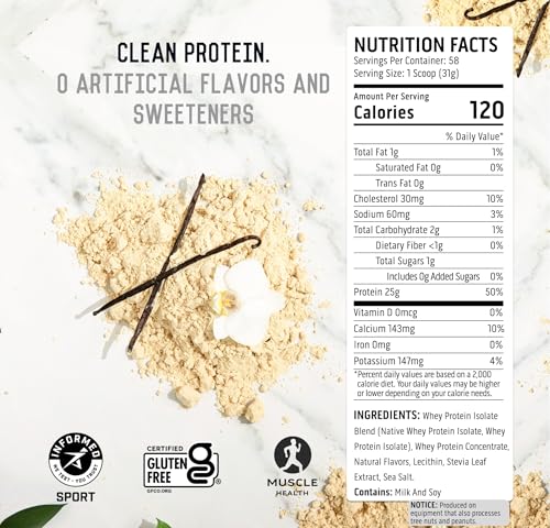 Image 6 of Ascent 100% Whey Native Whey Protein Blend 4 lb