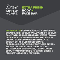 Thumbnail for Image 3 of DOVE MEN + CARE Body and Face Bar Extra Fresh 3.17 oz, 48 Pieces