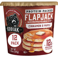 Thumbnail for Image 1 of Default Title for the product KODIAK CAKES Pancake On the Go, Cinnamon and Maple, 2.26 Ounce (Pack of 12)