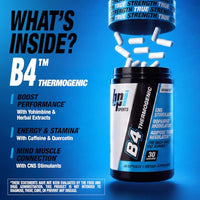 Thumbnail for Image 5 of BPI Sports B4 – Extra Strength Natural Fat Burner Capsules 30 Servings 710mg