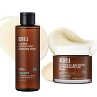 Thumbnail for Image 1 of Default Title for the product ACWELL Licorice pH 5.5 Balancing Cleansing Toner + Extreme Moisture Cream