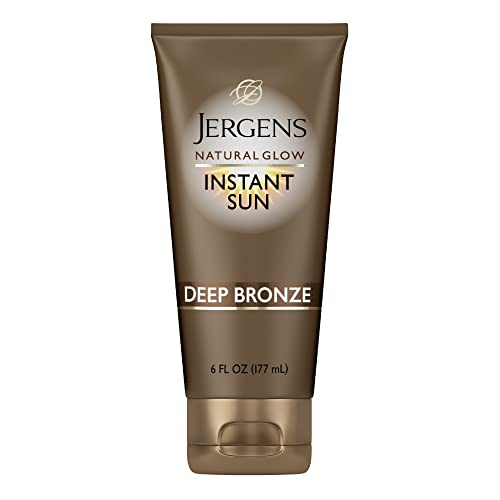 Image 1 of Deep Bronze / 6 Fl Oz (Pack of 1) / 6 Oz (Pack of 1) for the product Jergens Natural Glow Instant Tanning Moisturizer
