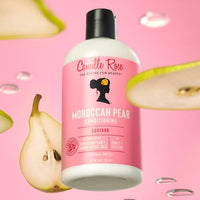 Thumbnail for Image 5 of Camille Rose Shampoo and Conditioner Set – Sweet Ginger Cleansing Rinse + Moroccan Pear Conditioning Custard for Dry, Damaged Hair Repair, Frizz Control, Scalp Care, 12 Oz Ea