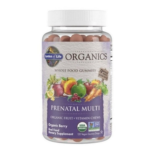 Garden of Life Organics Prenatal Multi Organic Berry 120 Chews