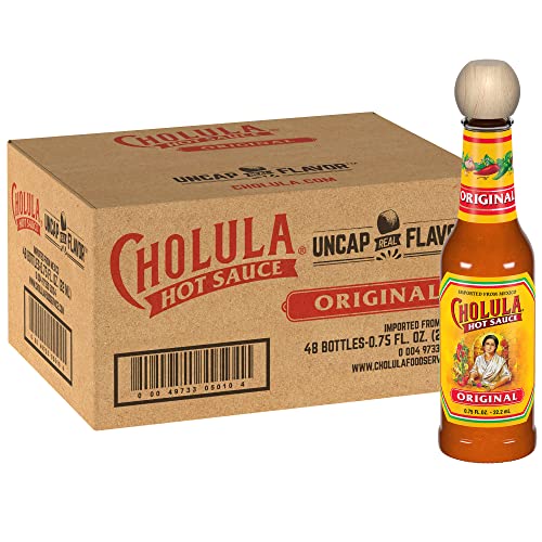 Image 2 of 0.75 Fl Oz (Pack of 48) for the product Cholula Original Hot Sauce