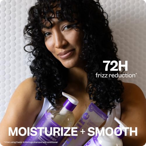 Image 2 of RENPURE Castor Oil & Moringa Curl Enhancing Shampoo Wavy/Curly Hair 24oz