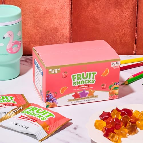 Image 6 of ChocZero Sugar Free Fruit Snacks, Made with Real Fruit, 8 Snack Packs