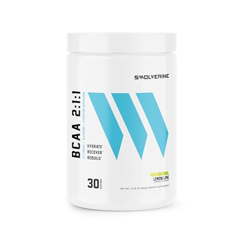 Image 1 of Default Title for the product Swolverine BCAA Powder 2:1:1 with L-Glutamine & Electrolytes 30 Servings