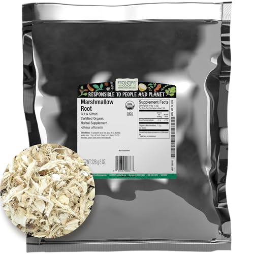 Image 1 of Default Title for the product Frontier Co-op Organic Marshmallow Root, 8-Ounce Bulk