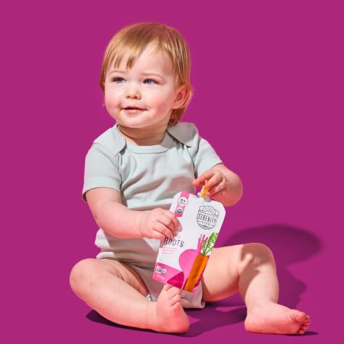 Image 6 of Serenity Kids Organic Roots Baby Pouches, No Added Sugar, 3.5 Oz, 6 Pack