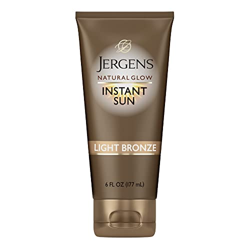 Image 2 of Light Bronze / 6 Fl Oz (Pack of 1) / 6 Oz (Pack of 1) for the product Jergens Natural Glow Instant Tanning Moisturizer