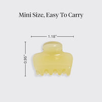 Thumbnail for Image 5 of Kitsch Small Hair Clips - Pearlized Cream & Butter Yellow, 8pc
