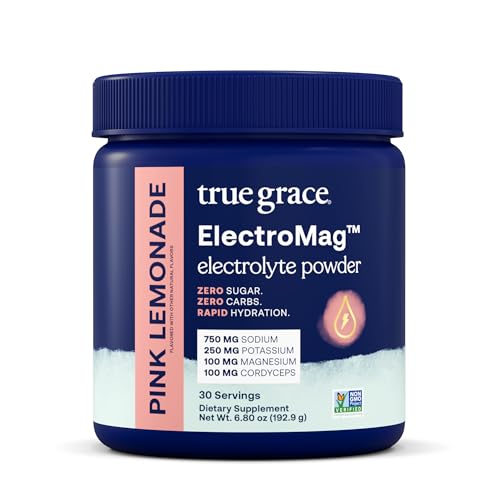 Image 8 of Pink Lemonade / 30 Servings for the product True Grace ElectroMag Electrolyte Powder
