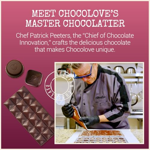 Image 6 of Chocolove Walnuts & Sea Salt Dark Chocolate Bars 3.2 oz Bar (12 Pack)