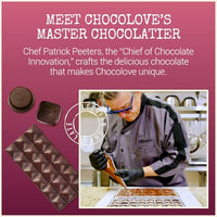 Thumbnail for Image 6 of Chocolove Walnuts & Sea Salt Dark Chocolate Bars 3.2 oz Bar (12 Pack)