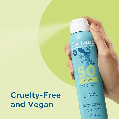 Image 3 of BLUE LIZARD Sunscreen SPF 50+ Spray Kids 5 Fl Oz Pack of 2
