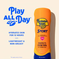 Thumbnail for Image 5 of Banana Boat Sport SPF 50 Sunscreen Lotion, Family Size, 12 Fl Oz