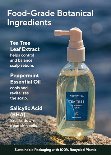 Image 5 of AROMATICA Tea Tree Purifying Tonic (3.38 oz)