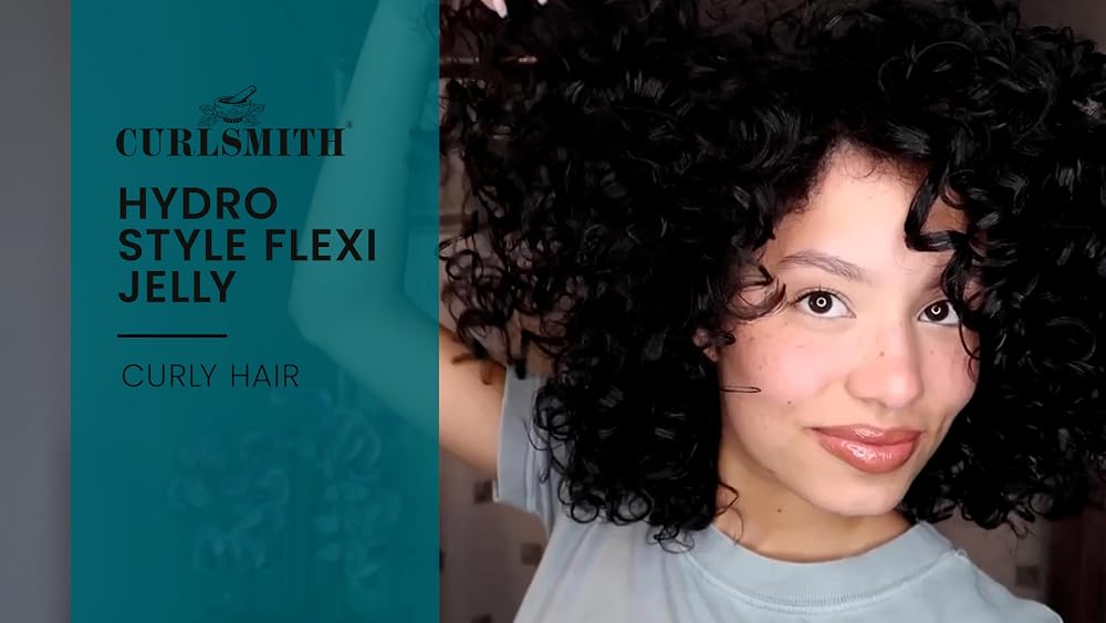 Image 9 of CURLSMITH Hydro Style Flexi Jelly Medium Hold Gel for Curls