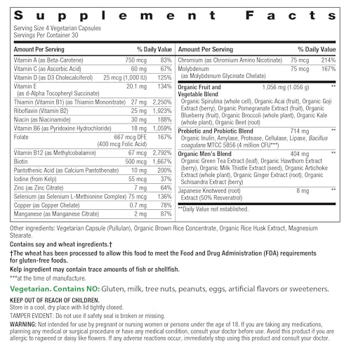 Image 2 of Rainbow Light Multivitamin for Men | 120 Capsules