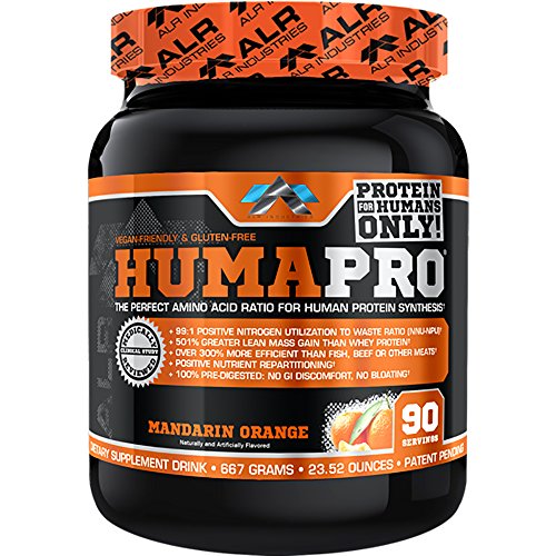 Image 1 of Default Title for the product ALR Industries Humapro Vegan EAA Formula Mandarin Orange 90 Servings