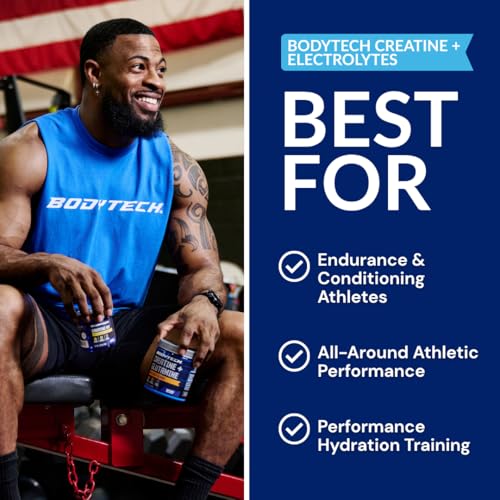 Image 7 of BodyTech Creatine HCl + Electrolytes Powder, Rocket Pop, 8.8 Oz