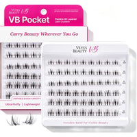 Thumbnail for Image 5 of Unwind / 8-14mm for the product VEYESBEAUTY Lash Clusters Individual Eyelash Extensions