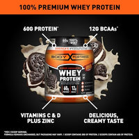 Thumbnail for Image 2 of Body Fortress Super Advanced Whey Protein Powder, Cookies N Crème, 1.78 lbs