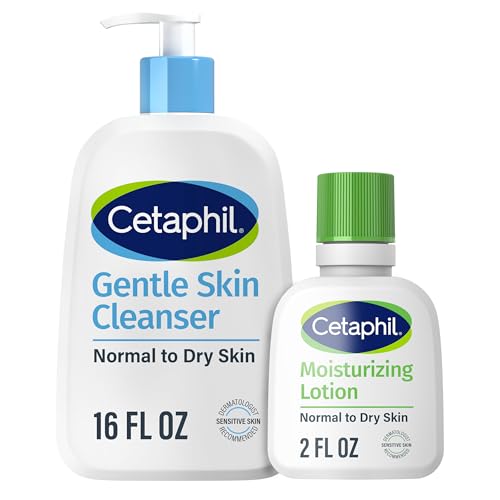 Image 2 of 16oz (Pack of 1) for the product Cetaphil Gentle Cleanser, Hydrating Face Wash, Sensitive Skin, 20oz