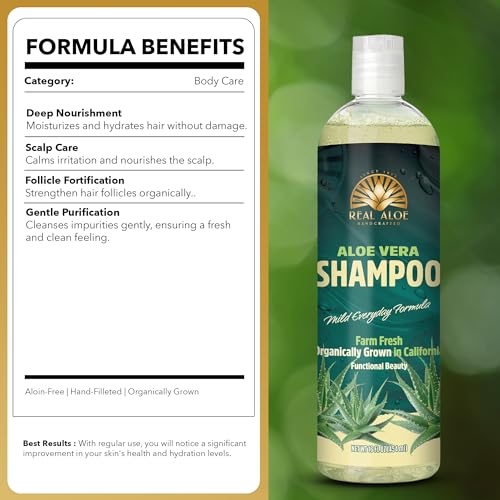 Image 7 of Real Aloe Vera Shampoo (16 fl oz)