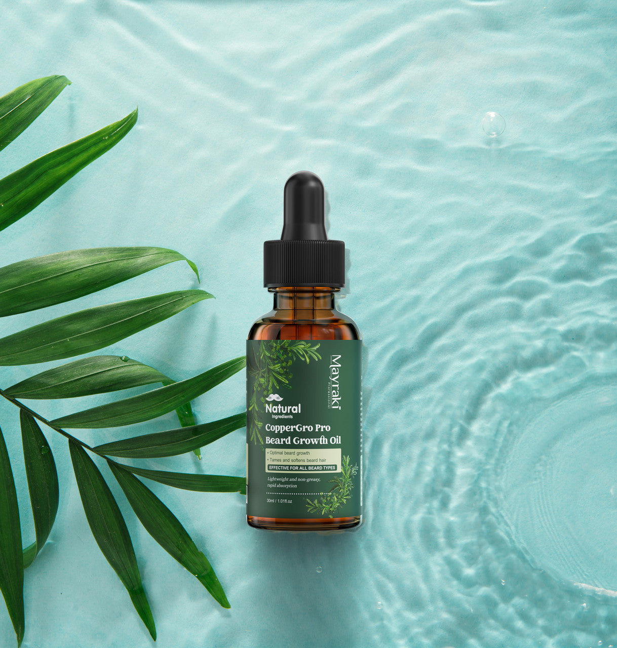 Mayraki CopperGro Pro Beard Growth Oil(15 ml /1.01 fl.oz)