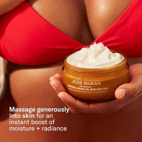 Image 6 of Josie Maran Vanilla Apricot Whipped Argan Oil Body Butter, 6 fl oz