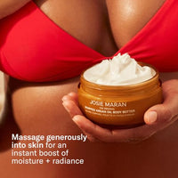 Thumbnail for Image 6 of Josie Maran Whipped Argan Oil Body Butter + Refill Bundle, 6 + 13.5 wt oz