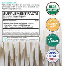 Thumbnail for Image 4 of PURE CO Organic Lions Mane Supplement Capsules