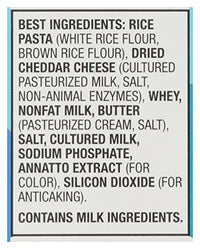 Thumbnail for Image 7 of Annie's Homegrown Cheddar Rice Pasta 12PK