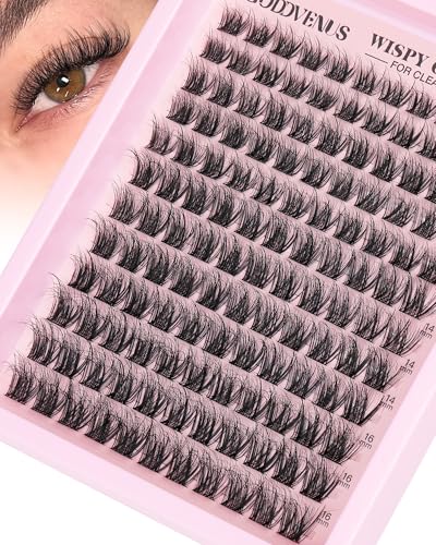 Image 6 of ZB-natural fluff clusters for the product Goddvenus Eyelash Extensions Wispy Natural DIY C Curl Individual Lashes Clusters